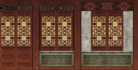武清隔扇槛窗的基本构造和饰件